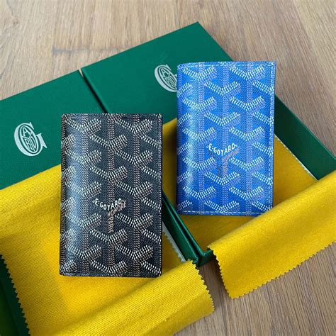 saint pierre card holder goyard|st pierre card wallet.